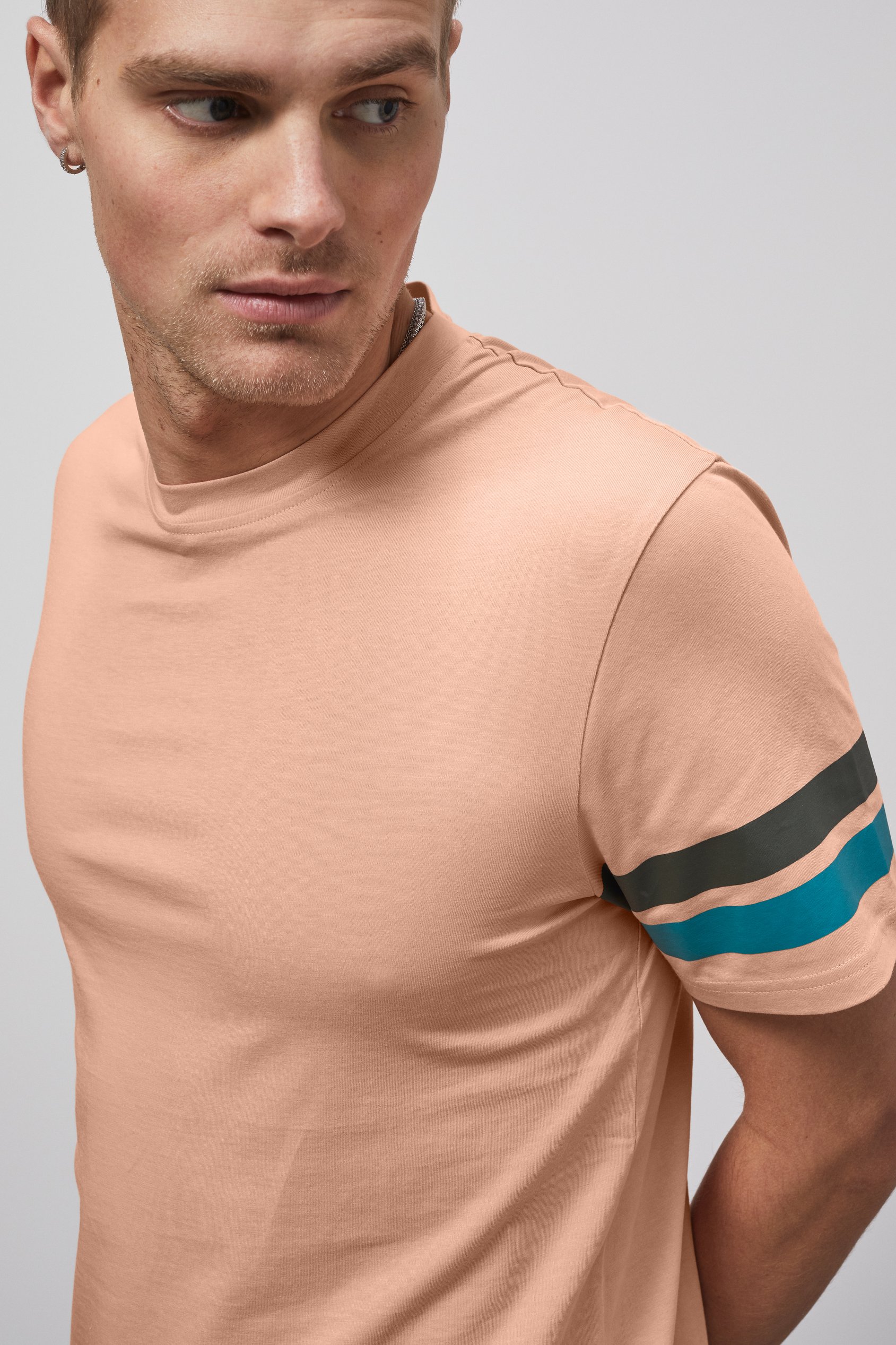 Printed Sleeve T-Shirt