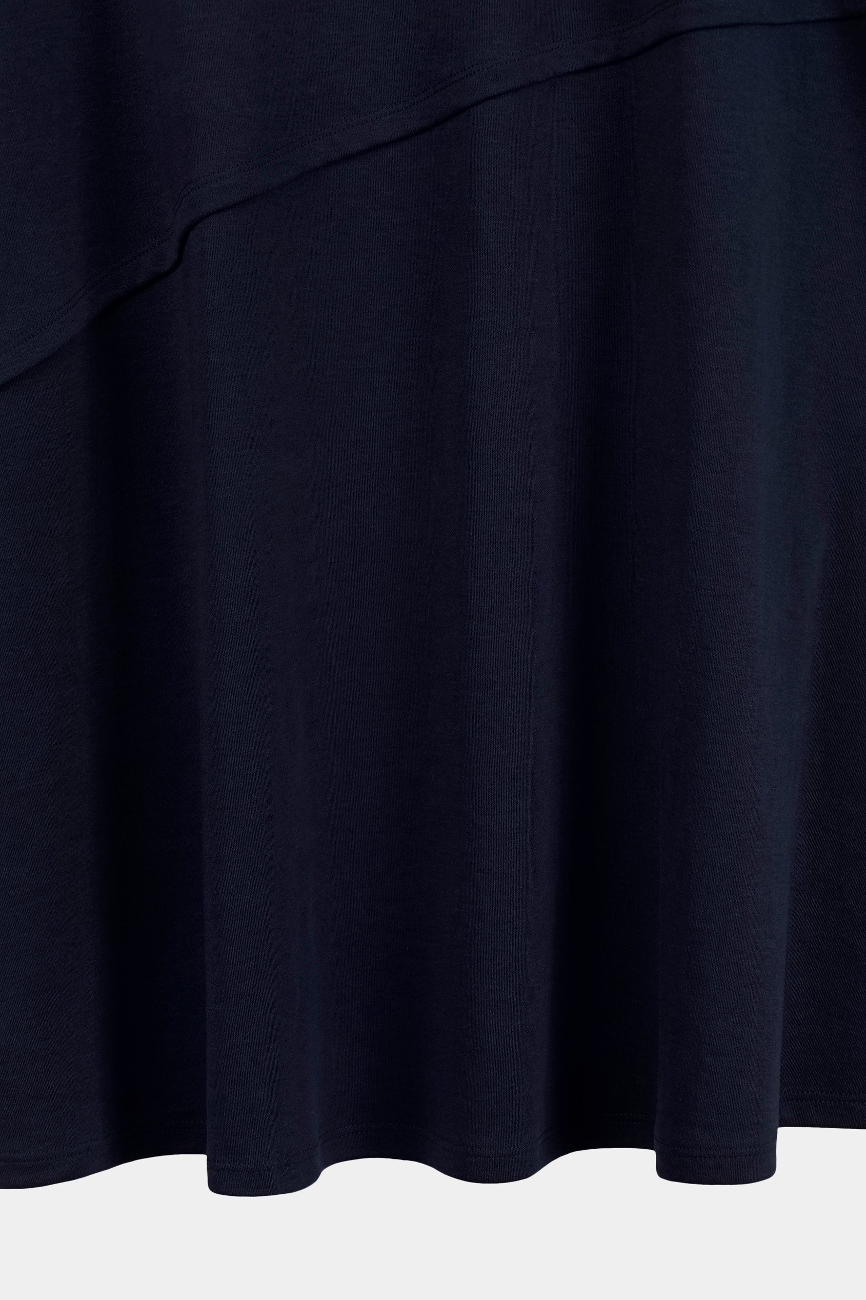 Classic Seam Detail Jersey Skirt