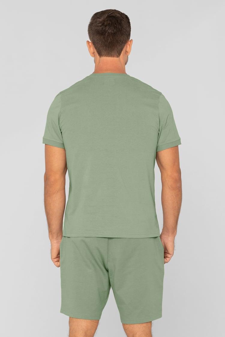 Cotton Terry Short Sleeve Tee and Short Co-order Set