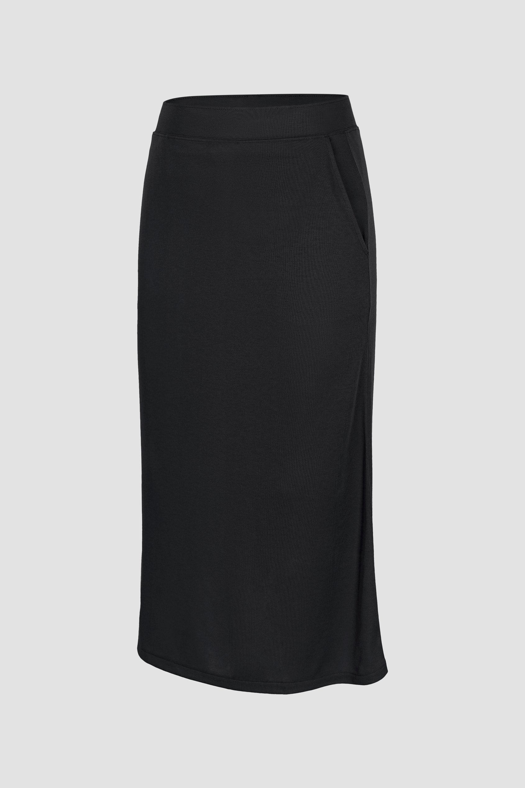Classic flare Pull-On Jersey Skirt