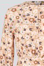 Viscose Long Sleeve Midi Dress