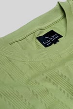 Ribbed Short Sleeve T-Shirt