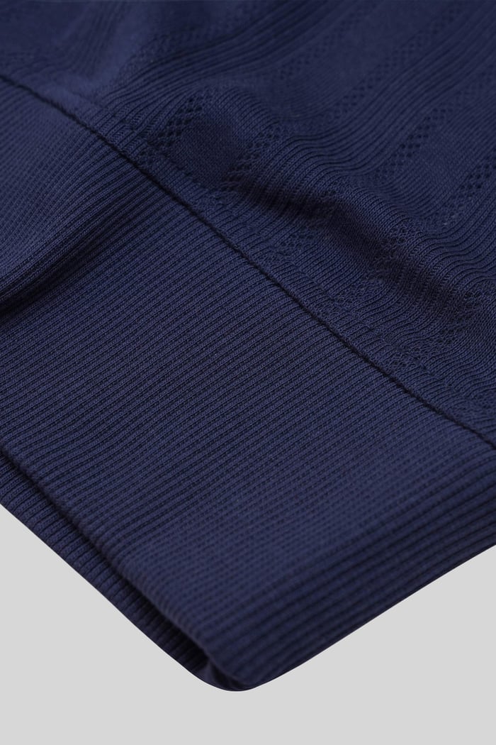 Ribbed Short Sleeve T-Shirt