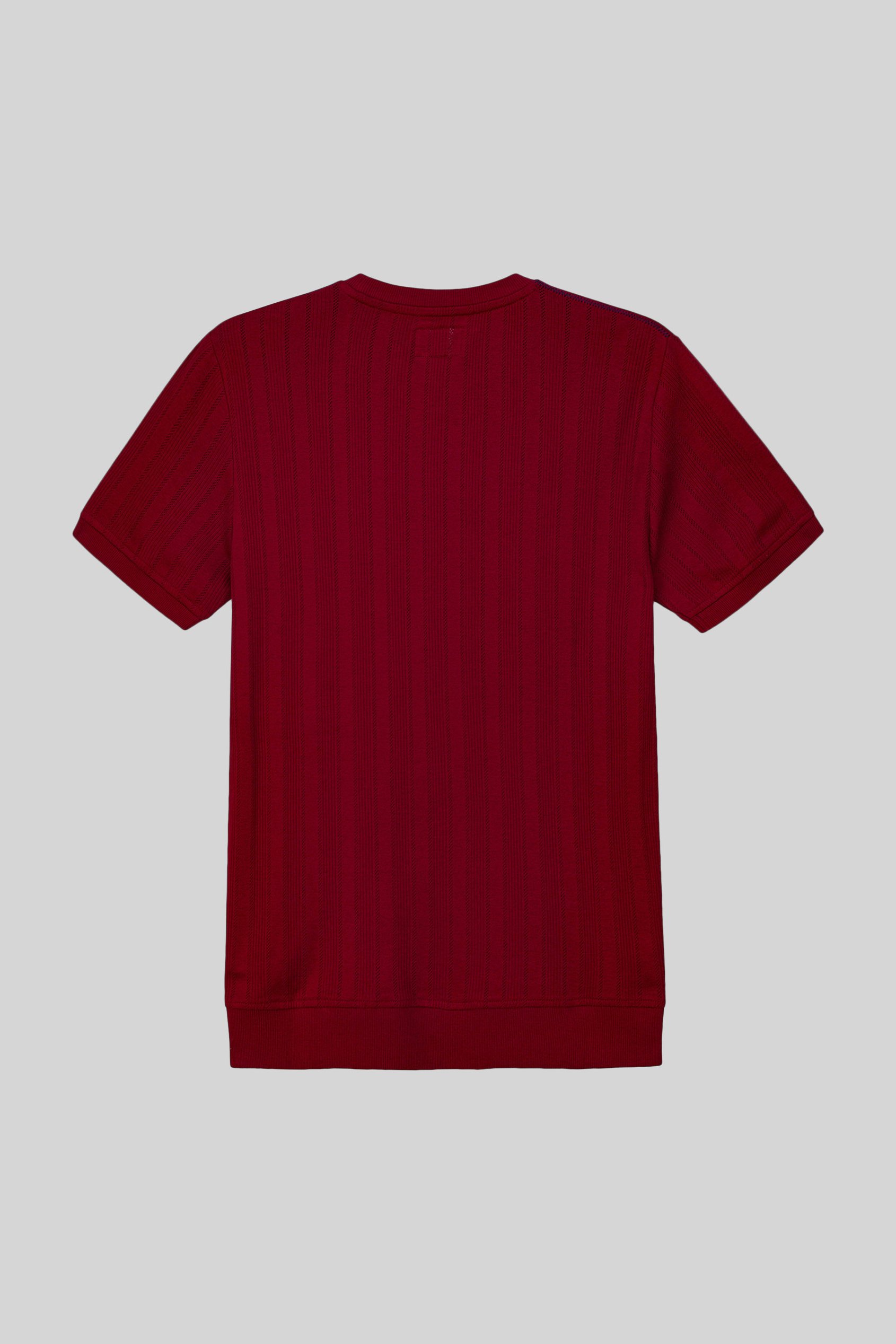 Ribbed Short Sleeve T-Shirt