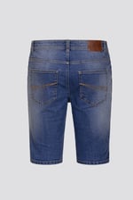 Skinny Fit Turned Denim Shorts