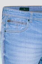 Skinny Fit Turned Denim Shorts