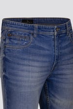 Skinny Fit Turned Denim Shorts