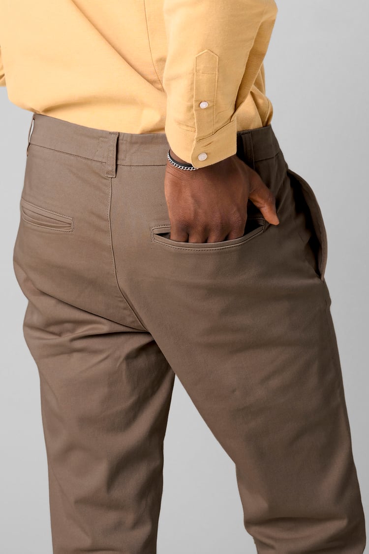Mens Semi Formal Chino Trouser