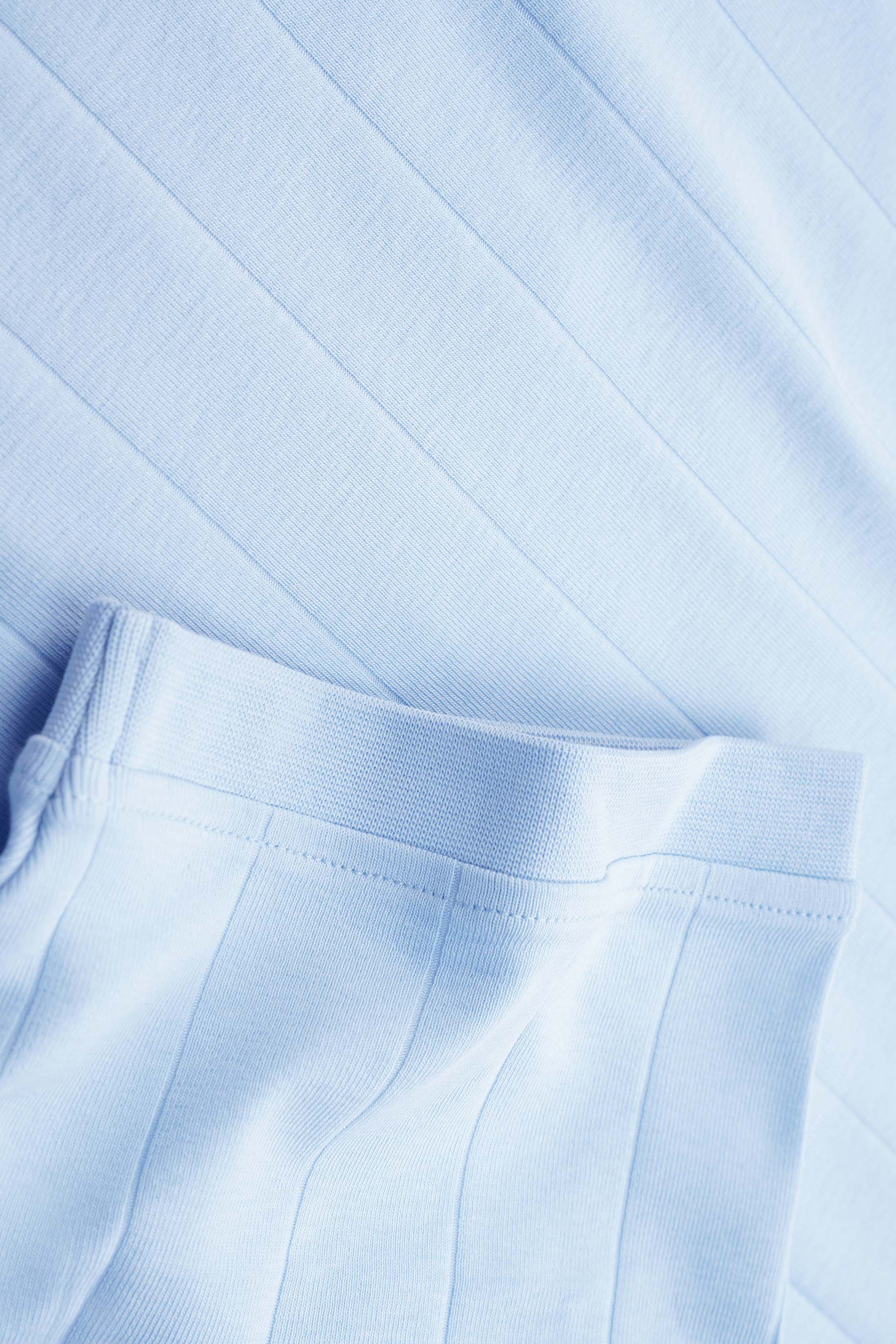 Soft Cotton Design Rib T-shirt