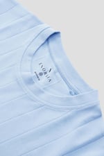 Soft Cotton Design Rib T-shirt