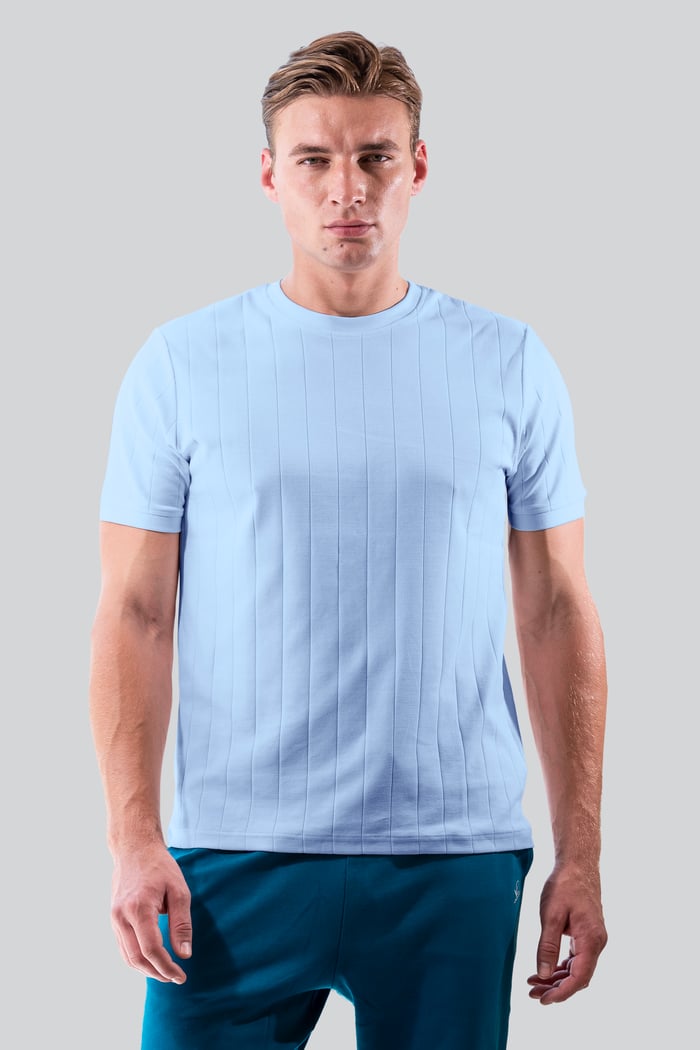 Soft Cotton Design Rib T-shirt