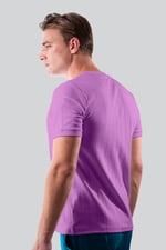Soft Cotton Design Rib T-shirt