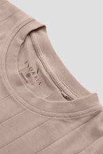 Soft Cotton Design Rib T-shirt