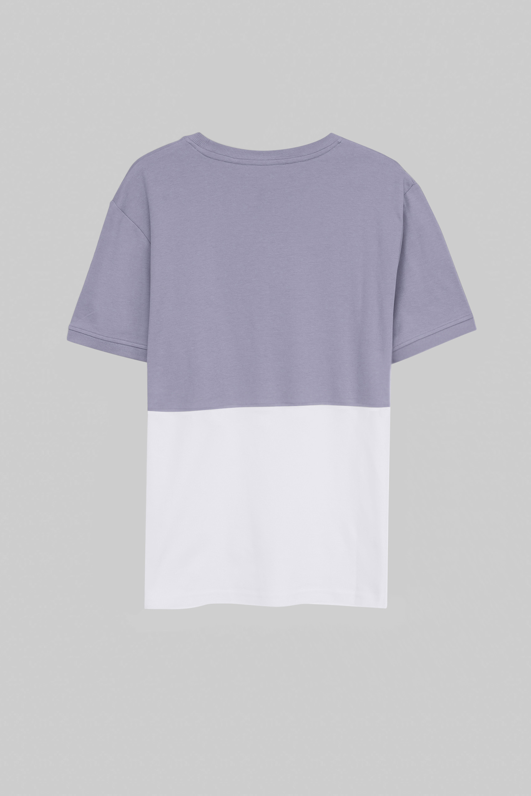 Cut & Sew Colour Block T-Shirt