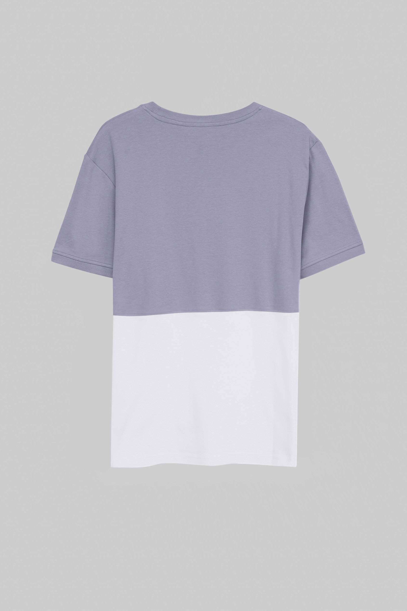 Cut & Sew Colour Block T-Shirt