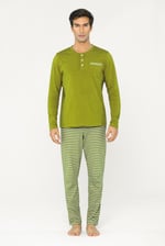 Cotton Rich Jersey Pyjamas Set