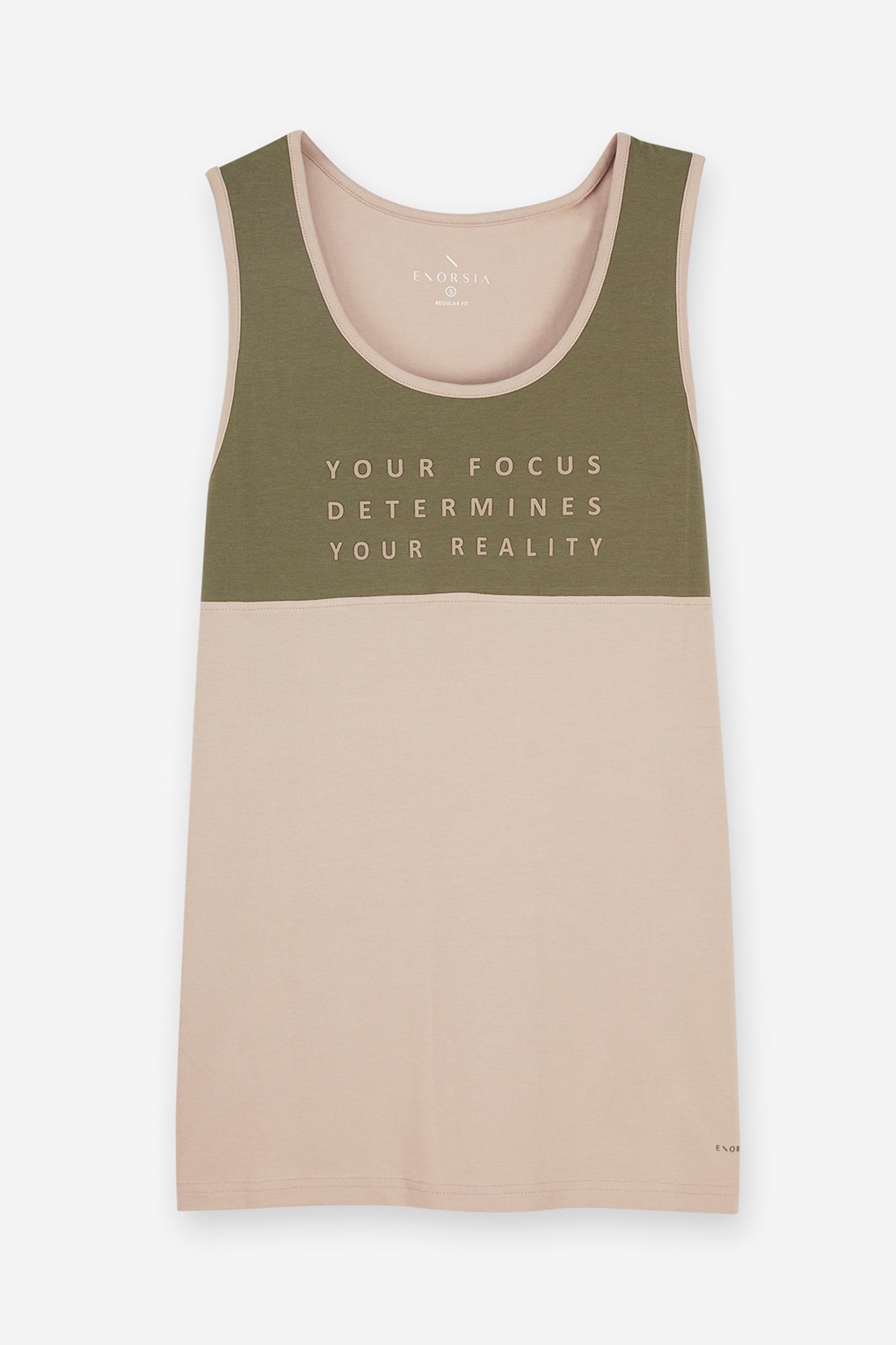 Colour Block Tank Top