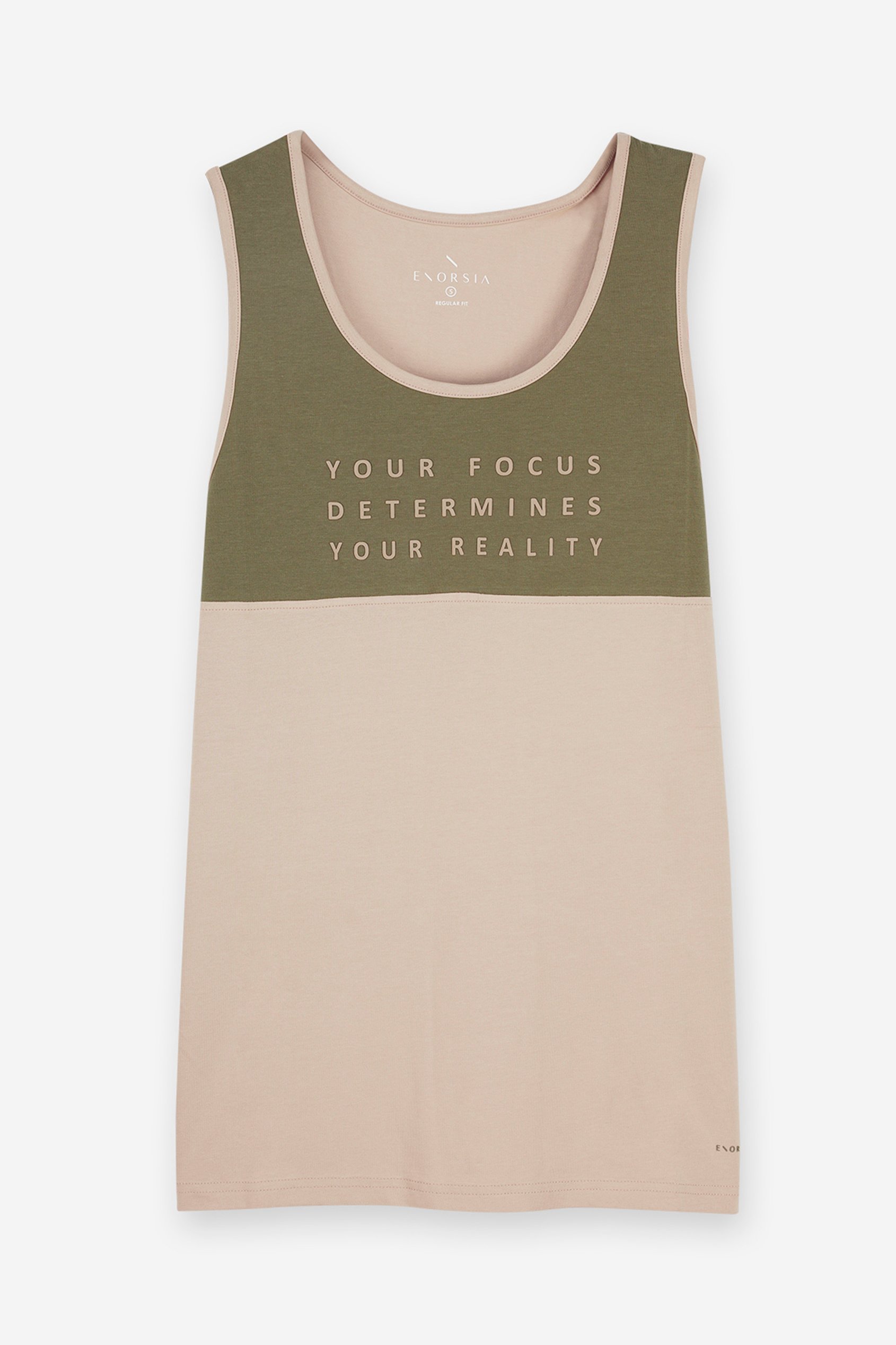 Colour Block Tank Top