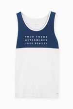 Colour Block Tank Top