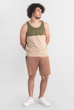 Colour Block Tank Top