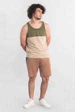 Colour Block Tank Top