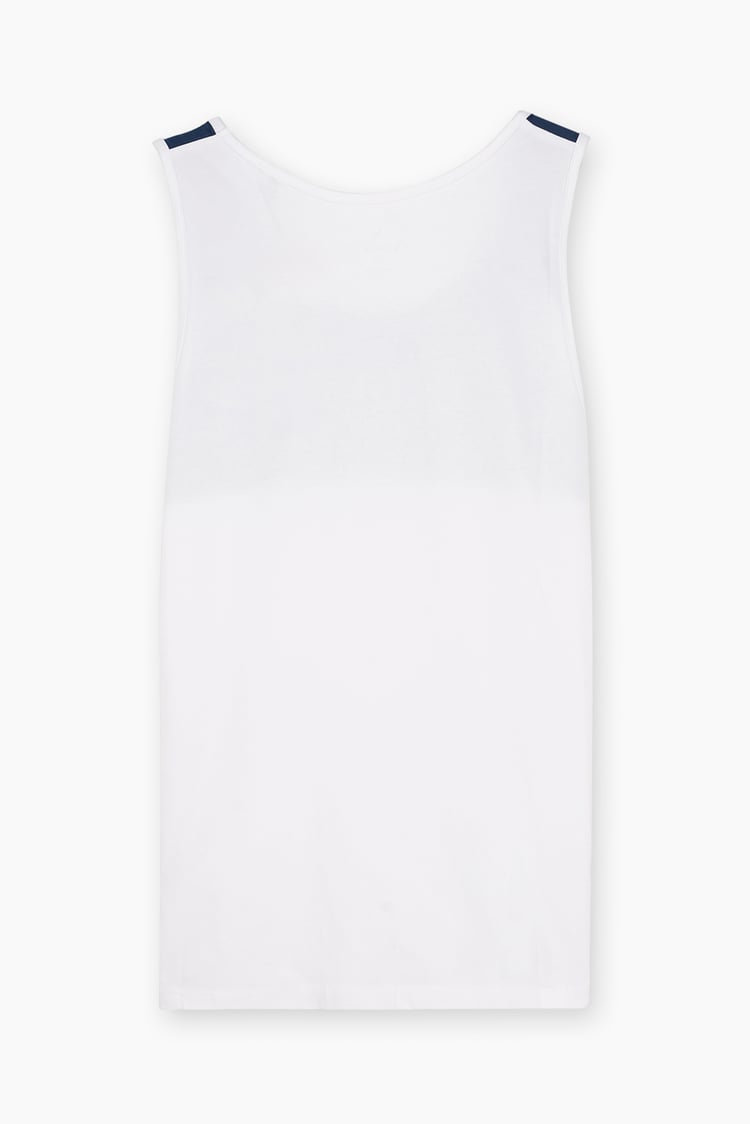 Colour Block Tank Top