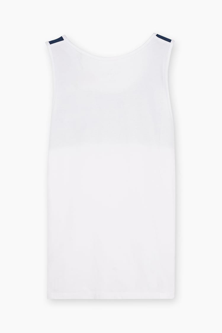 Colour Block Tank Top