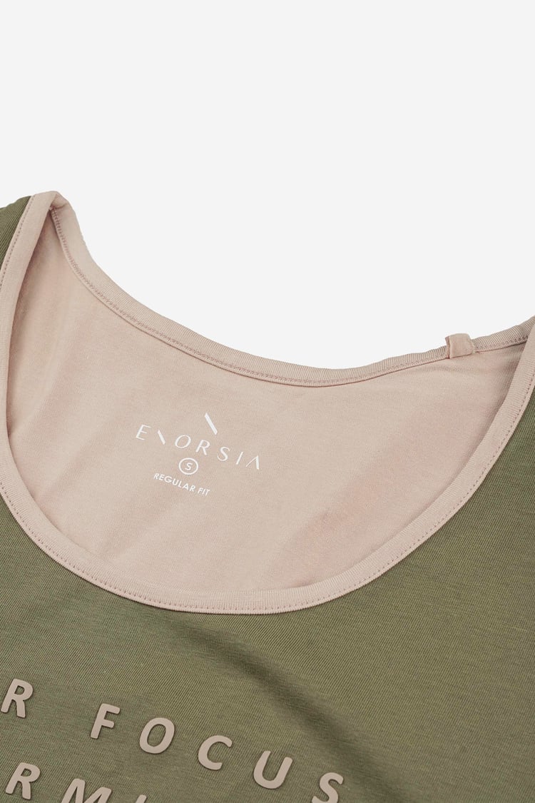 Colour Block Tank Top