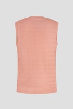 Sleeveless Henley Vest Top