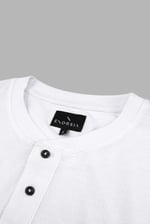 Sleeveless Henley Vest Top