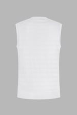 Sleeveless Henley Vest Top