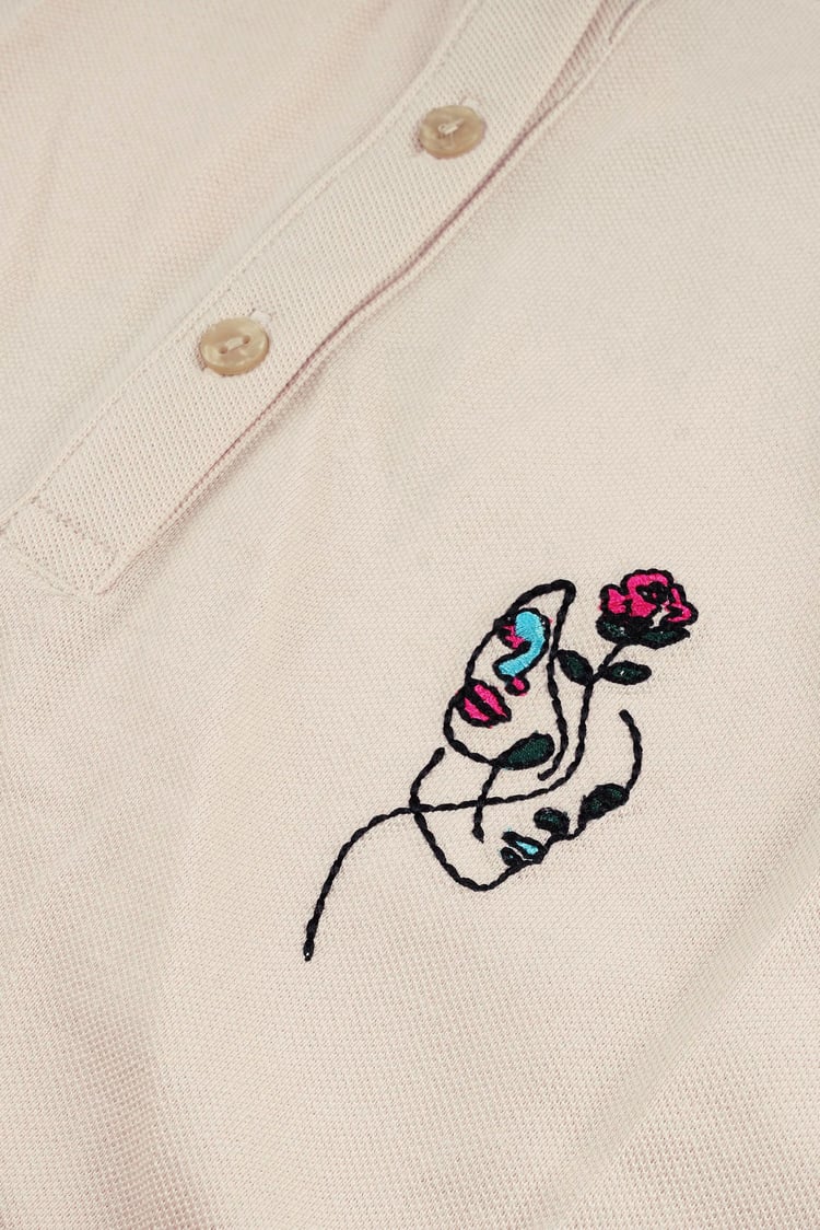 Womens Regular Fit Sleeveless Pique Polo