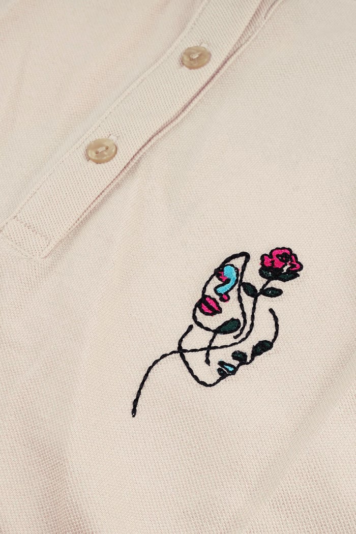 Womens Regular Fit Sleeveless Pique Polo