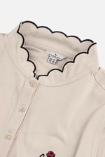 Womens Regular Fit Sleeveless Pique Polo