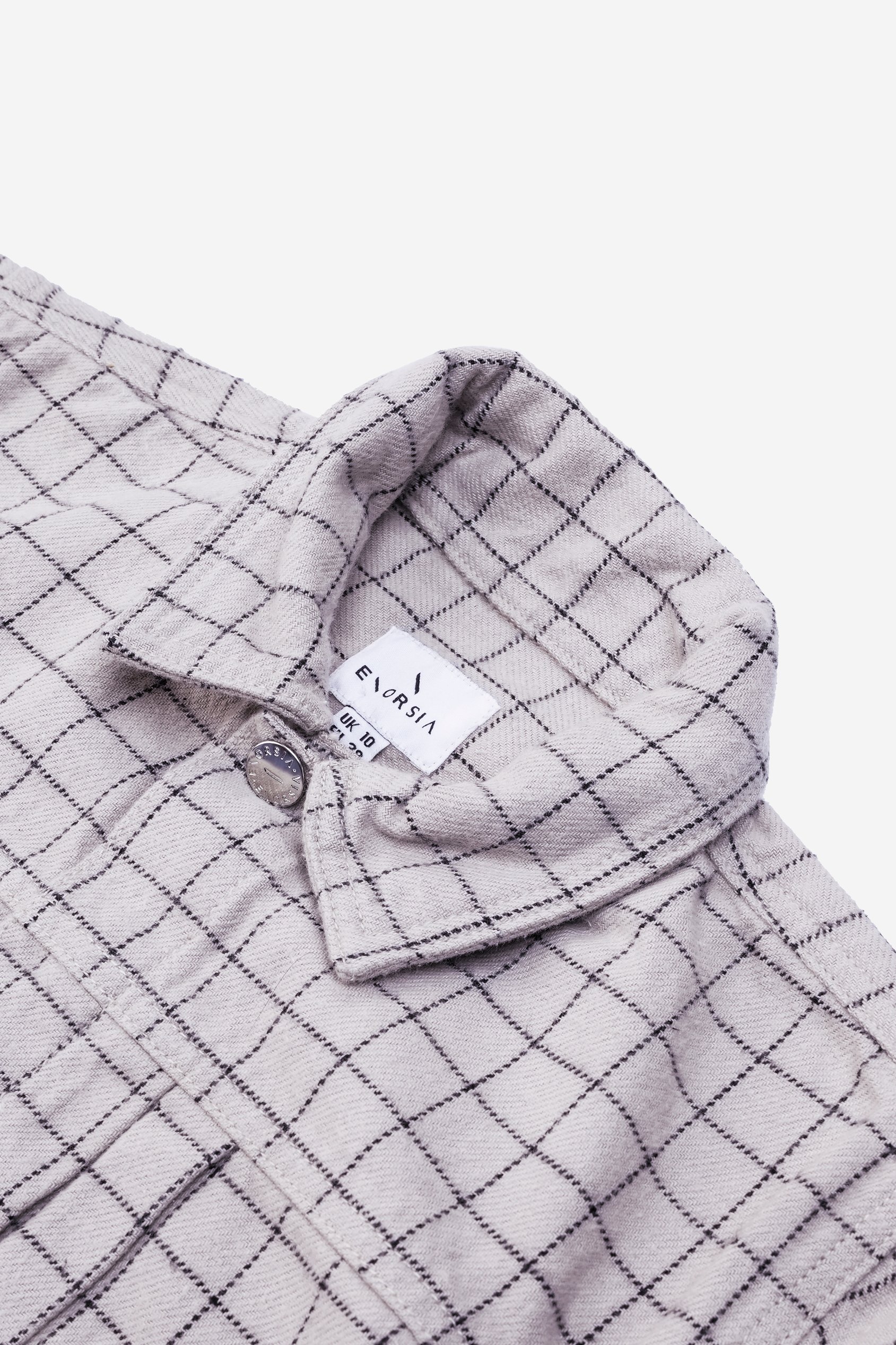 Womens Stripe Pattern Cropped Jacket