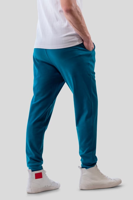 Blue Premium Soft Cotton Jogger