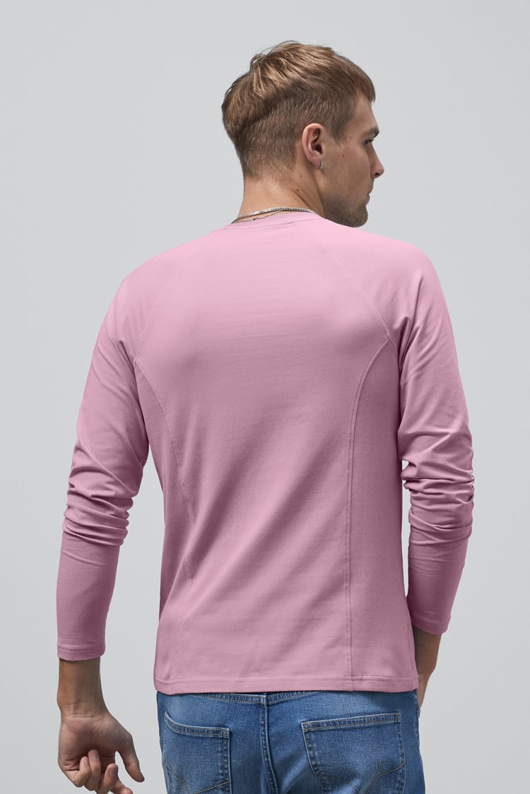 Raglan With Side Panel Rib T-Shirt