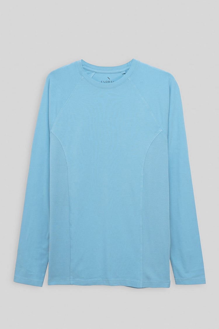 Raglan With Side Panel Rib T-Shirt