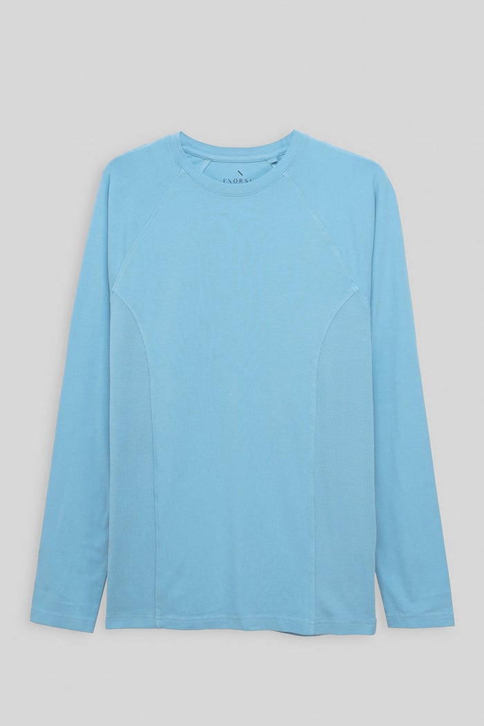 Raglan With Side Panel Rib T-Shirt