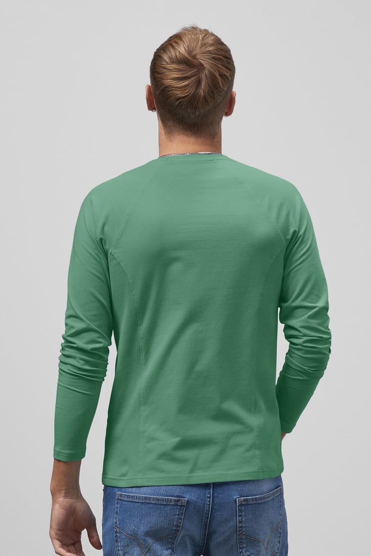 Raglan With Side Panel Rib T-Shirt