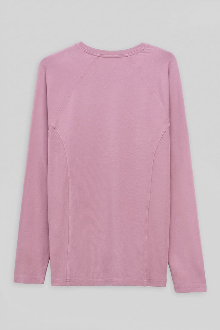 Raglan With Side Panel Rib T-Shirt