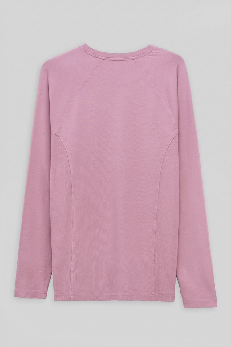 Raglan With Side Panel Rib T-Shirt