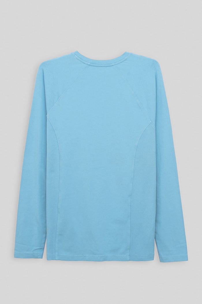 Raglan With Side Panel Rib T-Shirt