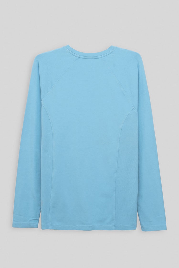 Raglan With Side Panel Rib T-Shirt