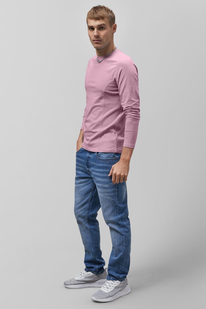 Raglan With Side Panel Rib T-Shirt