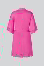 Soft Touch Viscose Lace Trim Robe