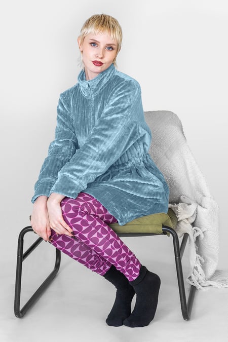 Sky Supersoft Coral Fleece Zip Through Dressing Gown