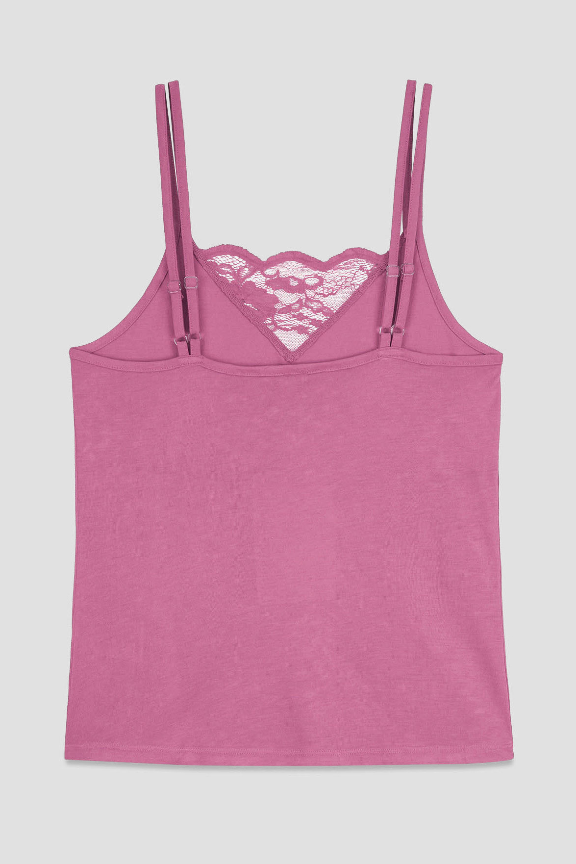 Shoulder Straps Lace Up Cami Set