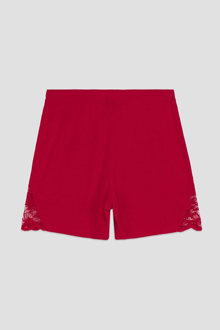 Shoulder Straps Lace Up Cami Set