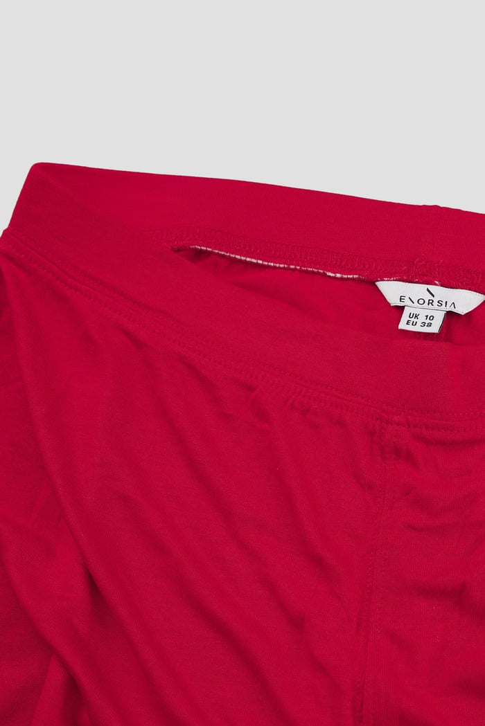 Shoulder Straps Lace Up Cami Set